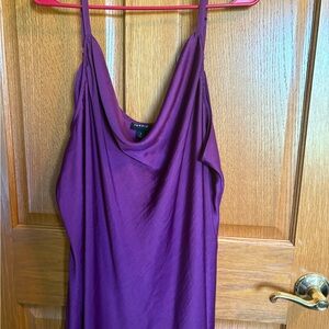 Torrid Deep Purple Cowl Neck Top